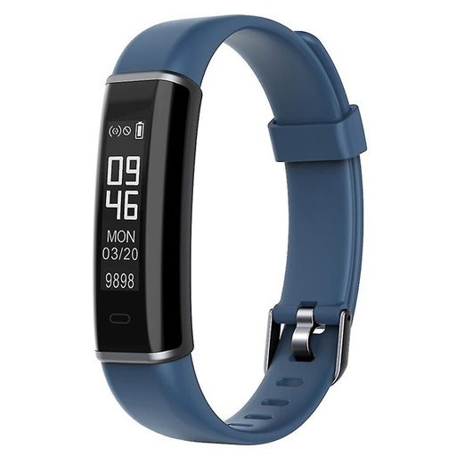 [71146085141] Letscom Fitness Tracker GT Band - Dark/Blue - Retail Pack - Sealed - New